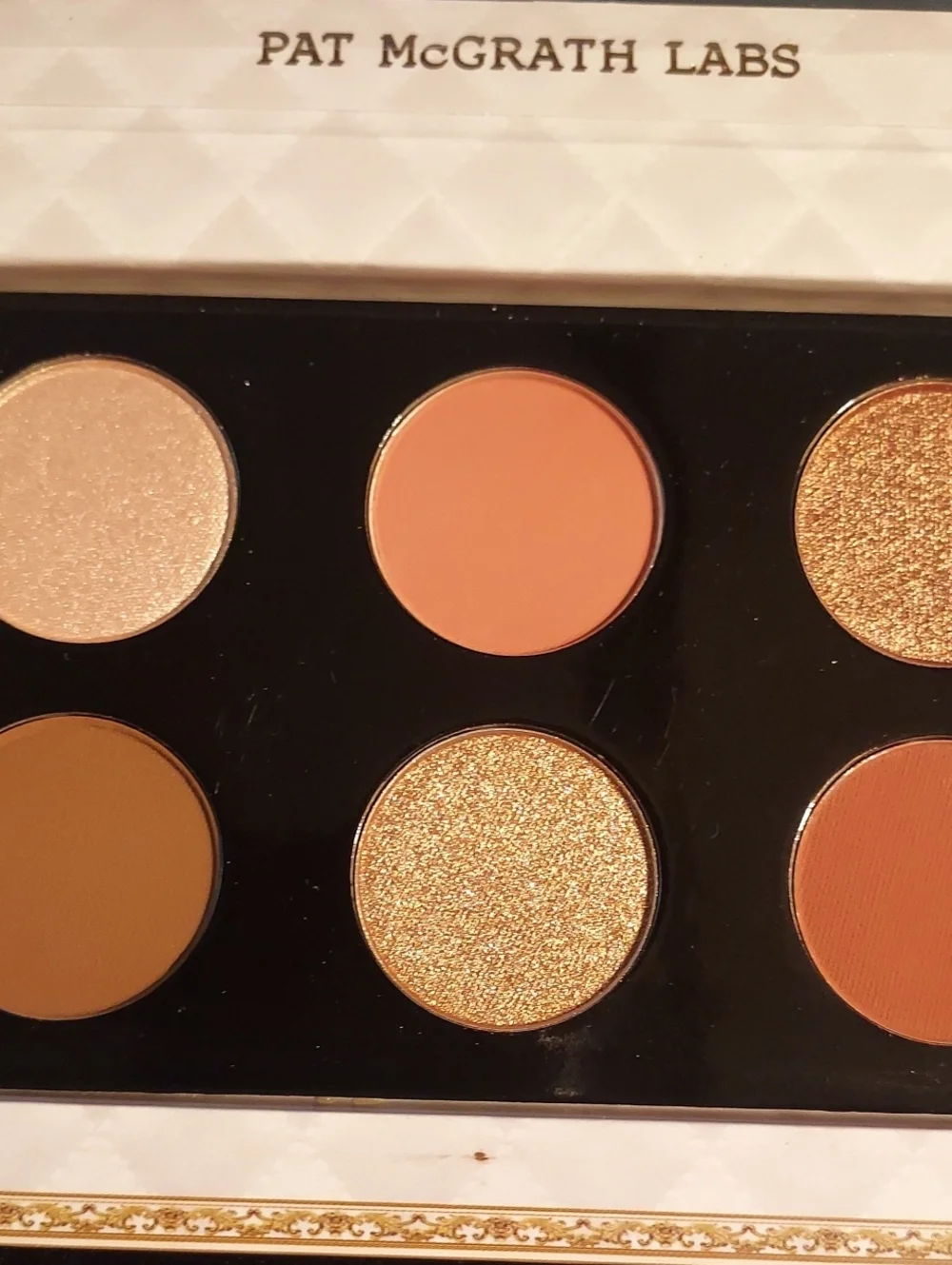 Pat McGrath Labs Love Collection Eye Shadow Palette - Red & Gold Packaging
